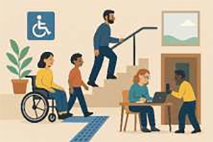 Design universal de espaços